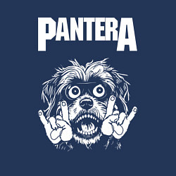 Свитшот хлопковый мужской Pantera rock dog, цвет: тёмно-синий — фото 2