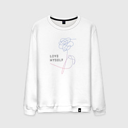 Мужской свитшот BTS love myself