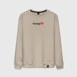 Мужской свитшот BTS Yoongi