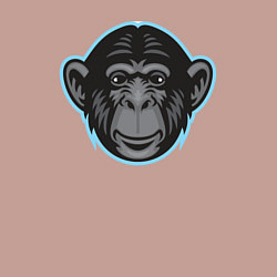 Свитшот хлопковый мужской Funny monkey, цвет: пыльно-розовый — фото 2
