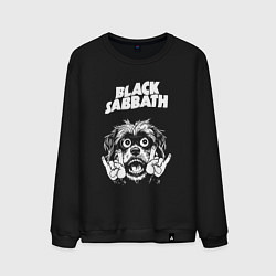 Мужской свитшот Black Sabbath rock dog