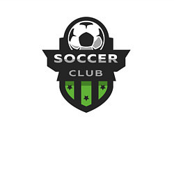 Свитшот хлопковый мужской Клуб соккера, цвет: белый — фото 2