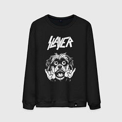 Мужской свитшот Slayer rock dog