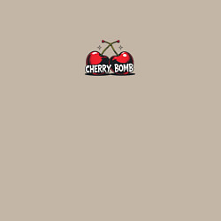 Свитшот хлопковый мужской Cherry bomb, цвет: миндальный — фото 2