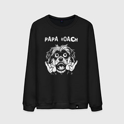 Мужской свитшот Papa Roach rock dog