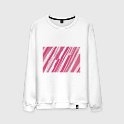 Мужской свитшот Розовые полосы
