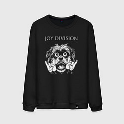 Мужской свитшот Joy Division rock dog