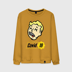 Мужской свитшот Vault boy - covid 19