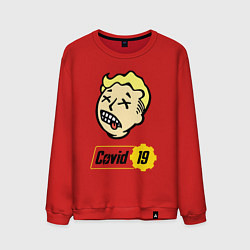 Мужской свитшот Vault boy - covid 19