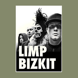 Свитшот хлопковый мужской Limp Bizkit all, цвет: авокадо — фото 2