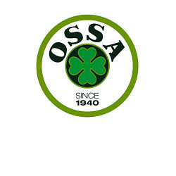 Свитшот хлопковый мужской Четырёхлистник удачи, цвет: белый — фото 2