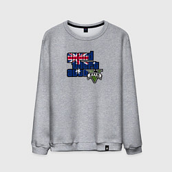 Мужской свитшот ГТА 5 лого