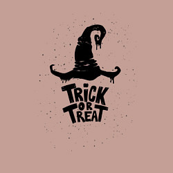 Свитшот хлопковый мужской Хэллоуин - кошелек или жизнь, цвет: пыльно-розовый — фото 2