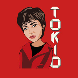 Свитшот хлопковый мужской Tokio - money heist, цвет: красный — фото 2