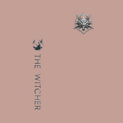 Свитшот хлопковый мужской The Witcher grey, цвет: пыльно-розовый — фото 2
