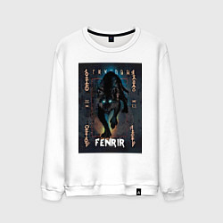 Мужской свитшот Fenrir black vinyl