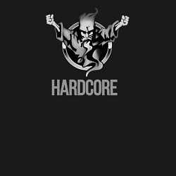 Свитшот хлопковый мужской Hardcore will never die, цвет: черный — фото 2