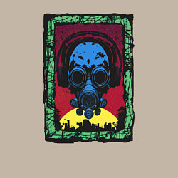 Свитшот хлопковый мужской Новый взгляд на будущее, цвет: миндальный — фото 2