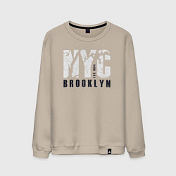 Мужской свитшот NYC - Brooklyn