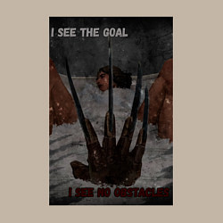 Свитшот хлопковый мужской I see the goal, цвет: миндальный — фото 2