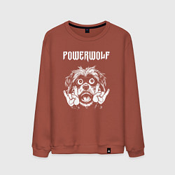 Мужской свитшот Powerwolf rock dog