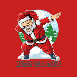 Свитшот хлопковый мужской Dab Santa, цвет: красный — фото 2