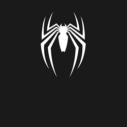 Свитшот хлопковый мужской Spider man logo, цвет: черный — фото 2