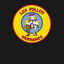 Свитшот хлопковый мужской Los Pollos hermanos Breaking bad, цвет: черный — фото 2