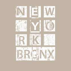 Свитшот хлопковый мужской New York Bronx, цвет: миндальный — фото 2