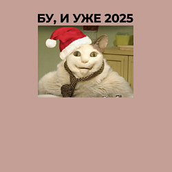 Свитшот хлопковый мужской Бу и уже 2025, цвет: пыльно-розовый — фото 2