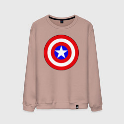 Мужской свитшот Captain America logo