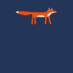 Свитшот хлопковый мужской Funny fox, цвет: тёмно-синий — фото 2