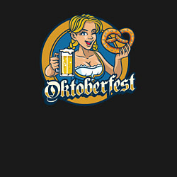 Свитшот хлопковый мужской Oktoberfest, цвет: черный — фото 2