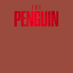 Свитшот хлопковый мужской The penguin logo, цвет: кирпичный — фото 2