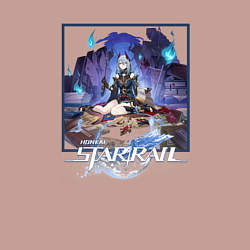 Свитшот хлопковый мужской Ханья, цвет: пыльно-розовый — фото 2