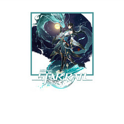 Свитшот хлопковый мужской Дань Хэн: Пожиратель Луны, цвет: белый — фото 2