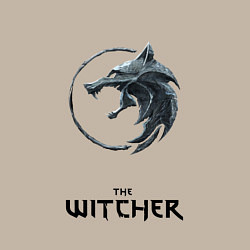 Свитшот хлопковый мужской The witcher ciri, цвет: миндальный — фото 2