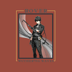 Свитшот хлопковый мужской Rover Male, цвет: кирпичный — фото 2