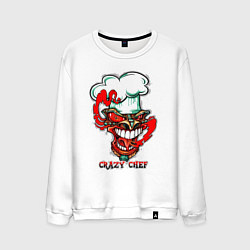 Мужской свитшот Crazy chef