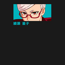 Свитшот хлопковый мужской Сэико Аясэ, цвет: черный — фото 2