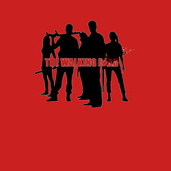 Свитшот хлопковый мужской Ходячие герои фильтр gamma, цвет: красный — фото 2