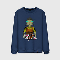 Мужской свитшот Squid game doll