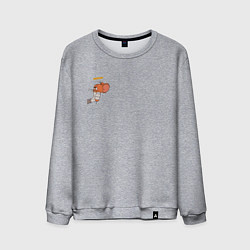 Мужской свитшот Джерри ангел мышка для пар