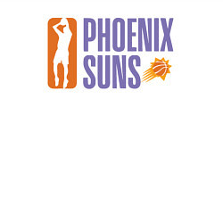 Свитшот хлопковый мужской Phoenix Suns play, цвет: белый — фото 2