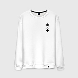 Мужской свитшот Король Крести - для пары