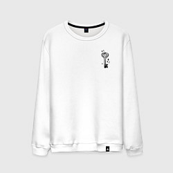 Мужской свитшот Ключик от сердца