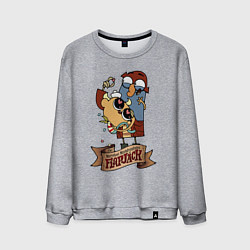 Мужской свитшот Flapjack - heart candies