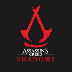 Свитшот хлопковый мужской Assassins Creed Shadows - badge, цвет: черный — фото 2