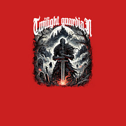 Свитшот хлопковый мужской Twilight Guardian, цвет: красный — фото 2