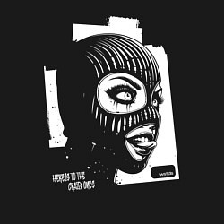 Свитшот хлопковый мужской Here is to the crazy ones, цвет: черный — фото 2